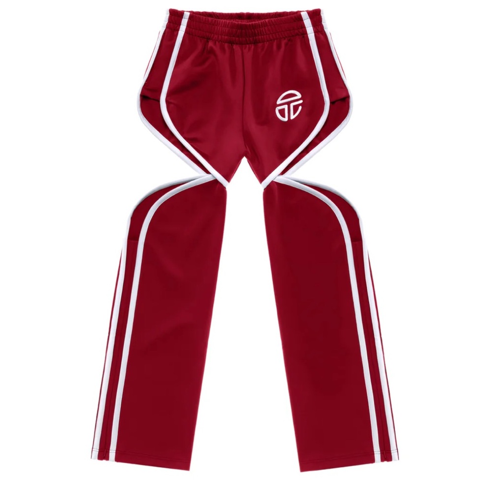 Telfar thigh hole track pants